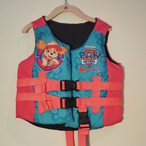 SwimWays Sea Squirts Nickelodeon Paw Patrol PFD Life Jacket Skye